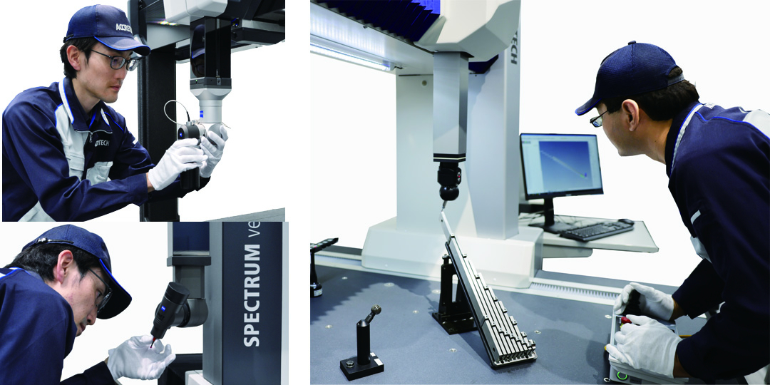 Inspections of coordinate measuring machines